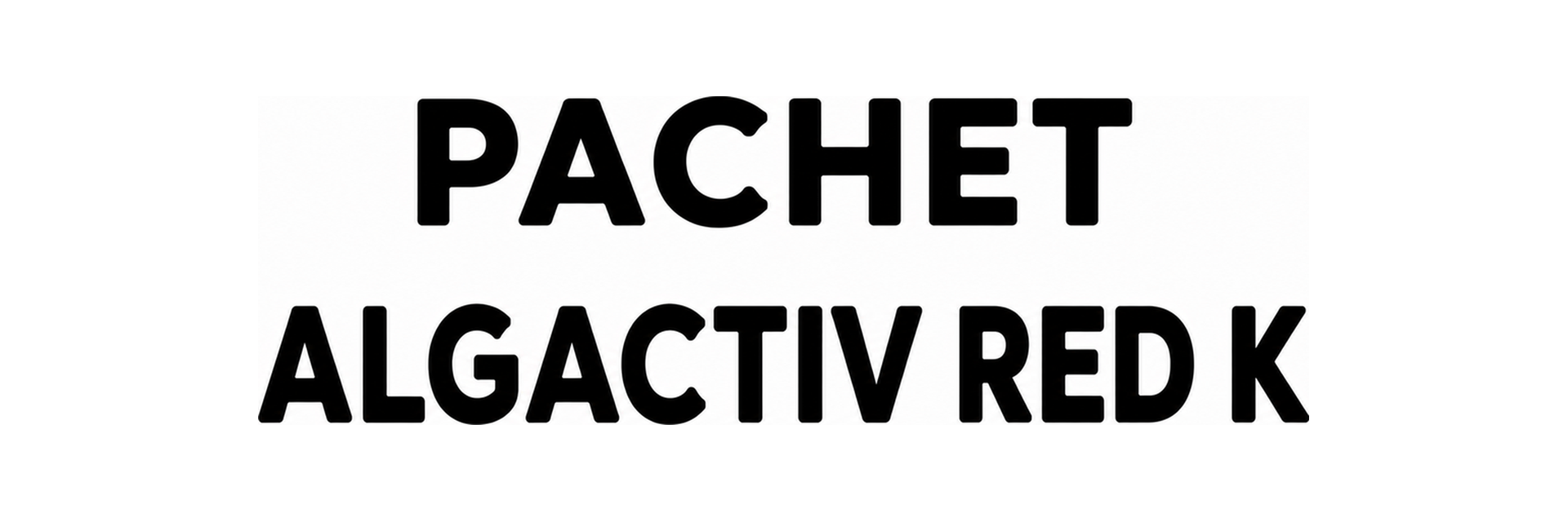 PACHET ALGACTIV RED K (10 L APA)